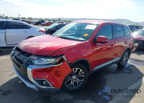 2016 Mitsubishi Outlander Se from USA, damaged, VIN JA4AD3A37GZ022709